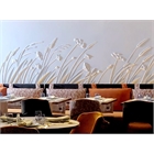 thumbnail Le vent souffle doucement sur les herbes sauvages de ce panneau mural sculpté - Acrystal Prima